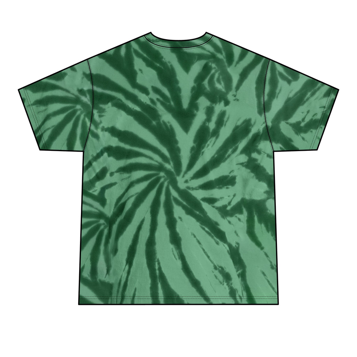 Black Spiral Graphic Shirt