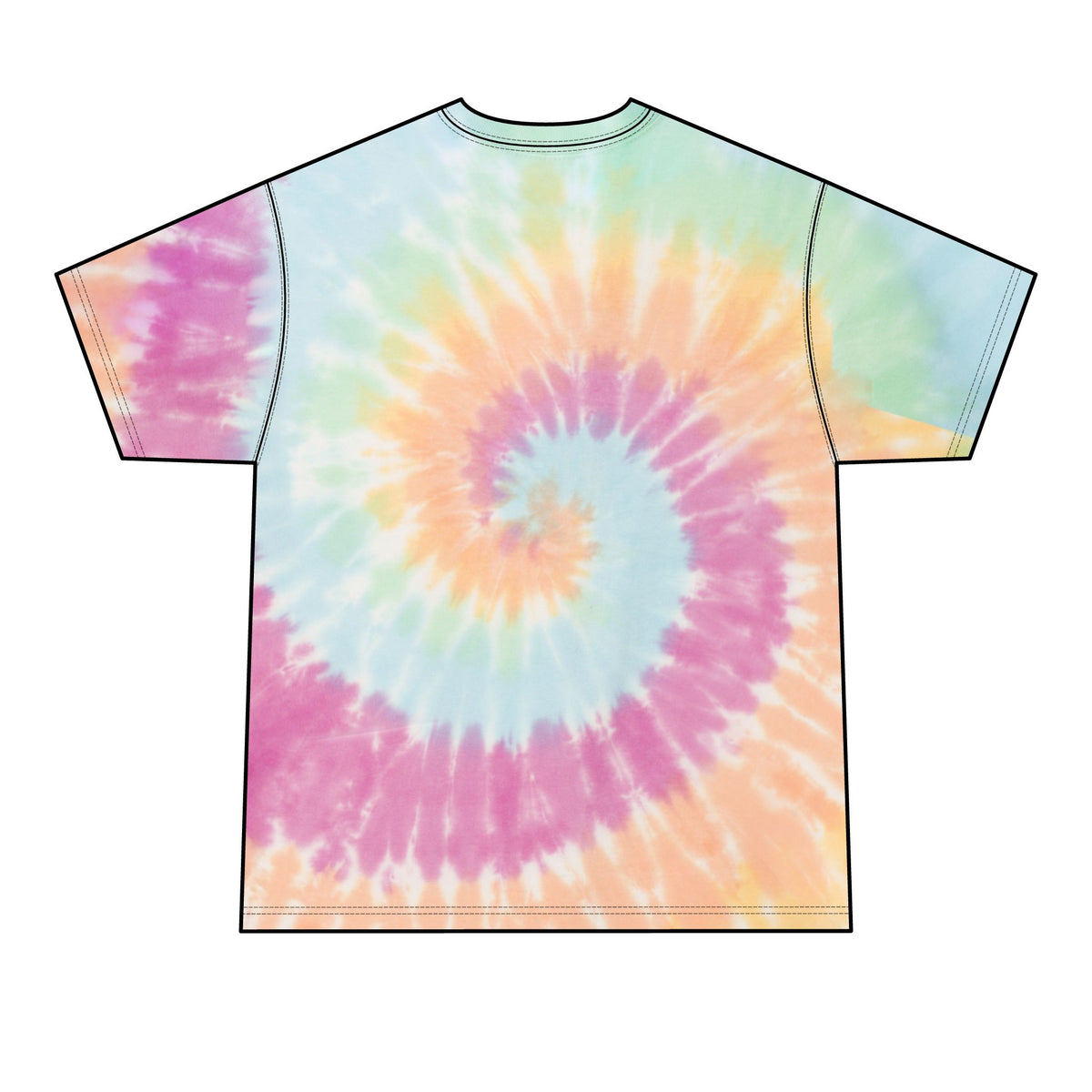 Black Spiral Graphic Shirt