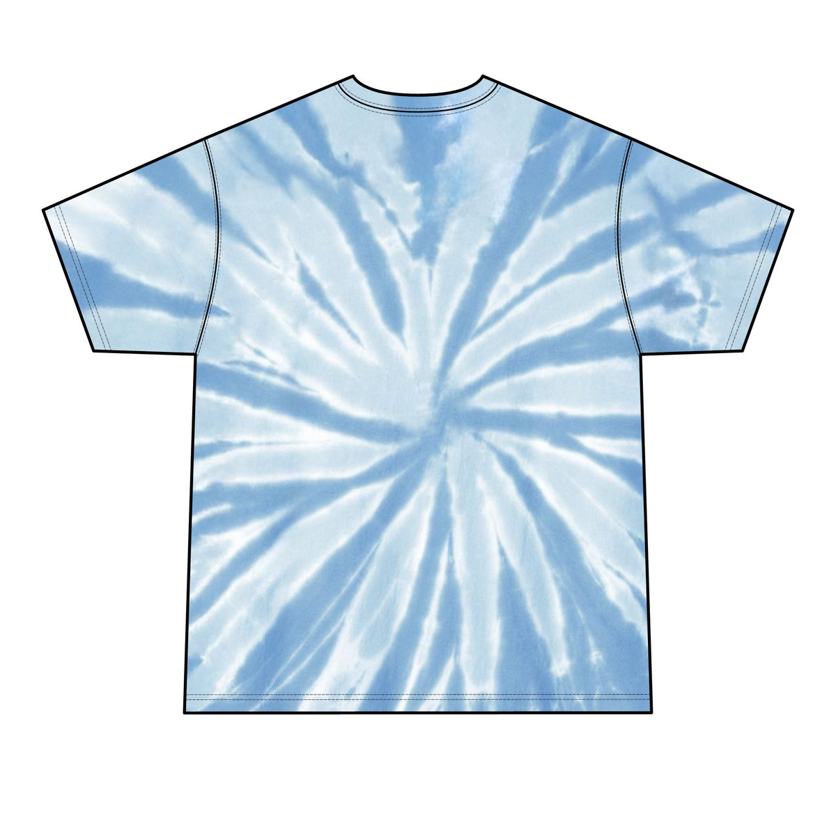Black Spiral Graphic Shirt