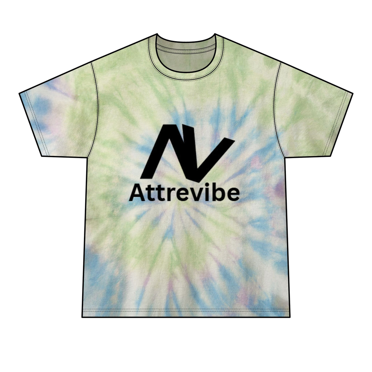 Black Spiral Graphic Shirt